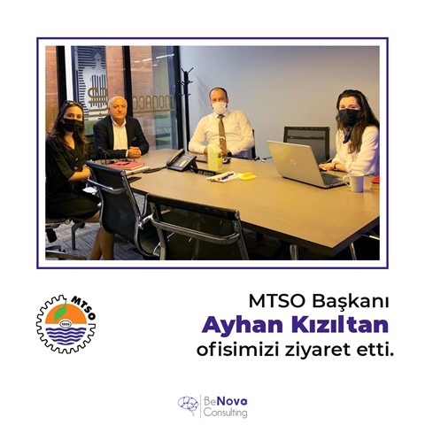 MTSO Başkanı Ayhan Kızıltan’ın Ofisimizi Ziyareti